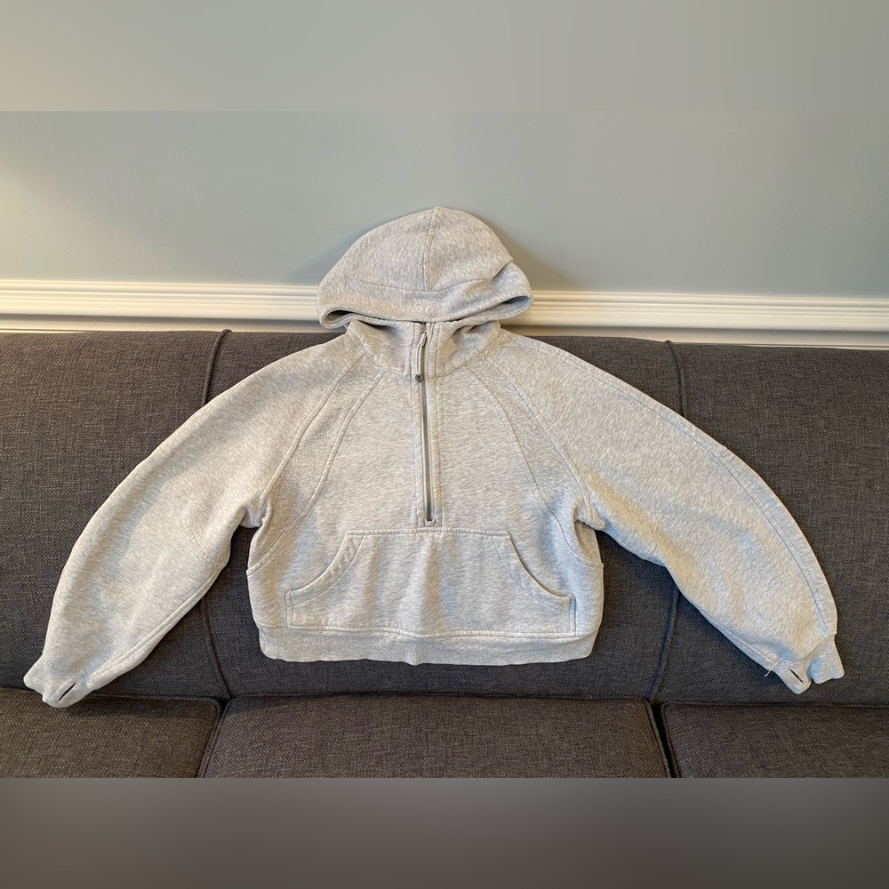 Lululemon Scuba Oversized 1/2 zip hoodie